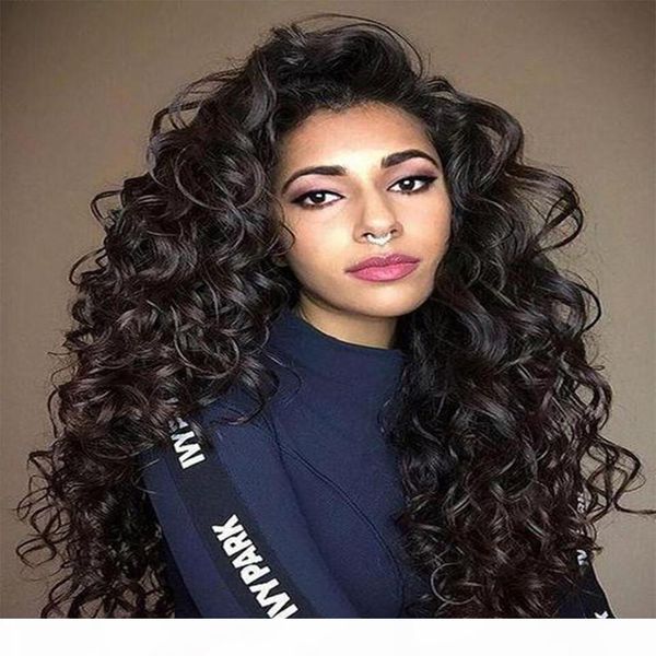 

big curly hair weaves 3 bundles peruvian indian 100% virgin human hair extensions natural color 8-28inch, Black
