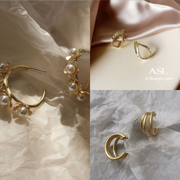 

cr3b fashion jewelry cs skull ear face nail ghost stud retro gothic punk style earrings earring fake women, Golden