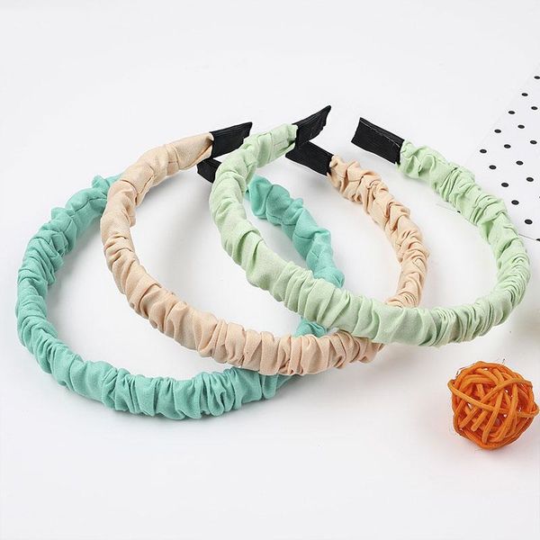 

1pcs cute hair hoop pure color soft hairbands candy color simple headband for women head hoop classic hair accessories q sqcebl