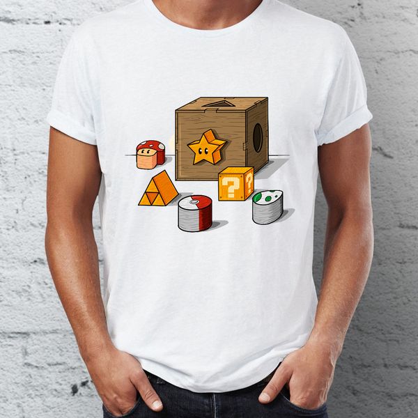 

men's t shirt learning the shape classic games star tri-force mushroom awesome tee sport hooded sweatshirt hoodie