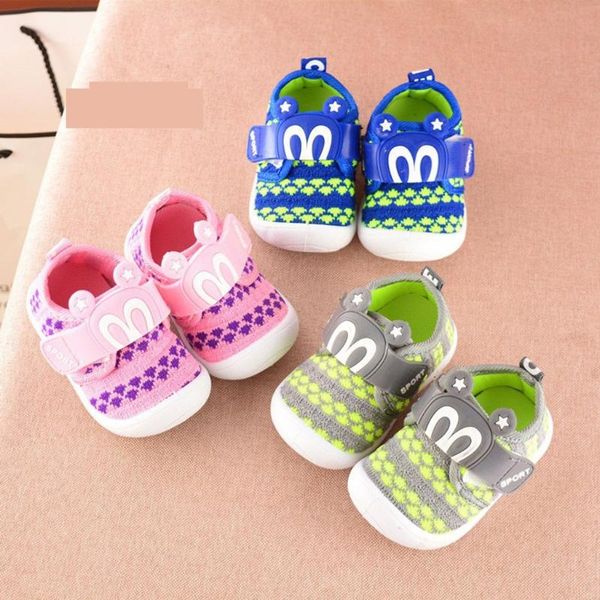 

toddler shoes kids baby cartoon star ears squeaky single shoes sneaker scarpe neonato newborn baby booties