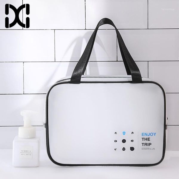 

letter travel women tup cosmetics organizer bags waterproof bathroom wash bags for shampoo bathing makeup took storage bag men1