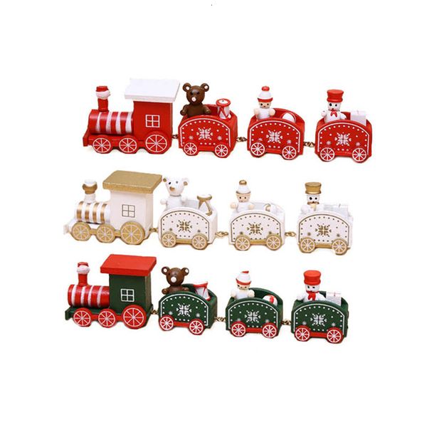 

decorations wooden home xmas navidad train for factoryvufu2020 noel gifts christmas ornament new year 2021