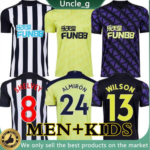 

20 21 new castle ritchie soccer jerseys home away third united joelinto manchester 2020 2021 home lascelles shelvey football shirts, Black;yellow
