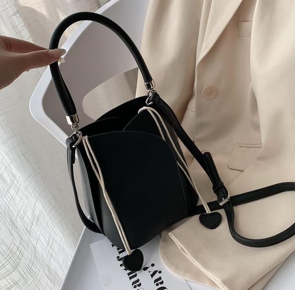 

женщины сумки плеча bucket мода кожи высокого качества мини-сумки lady crossbody холщовый мешок