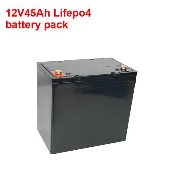 

battery manufacturer customize deep cycle lifepo4 12v 24v 36v 48v 60v 72v 45ah lithium battery pack with bms and charger