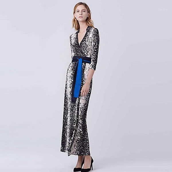 

women's long skirt render lace-up dress deep v skirt1, White;black