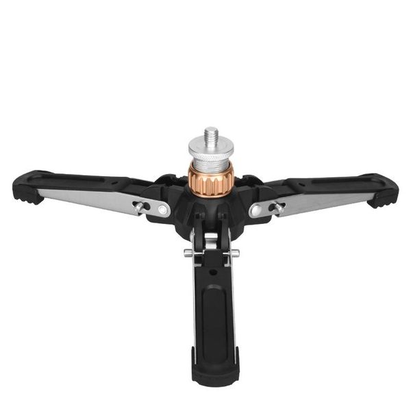 

tripods qzsd-q166e base professional flexible aluminum& abs& stainless steel desktablet small mini tripod for dslr digital