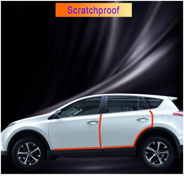 

car door protector stickers anti scratch transparent nano tape trunk sill scuff protector film door edge pr jllmyc
