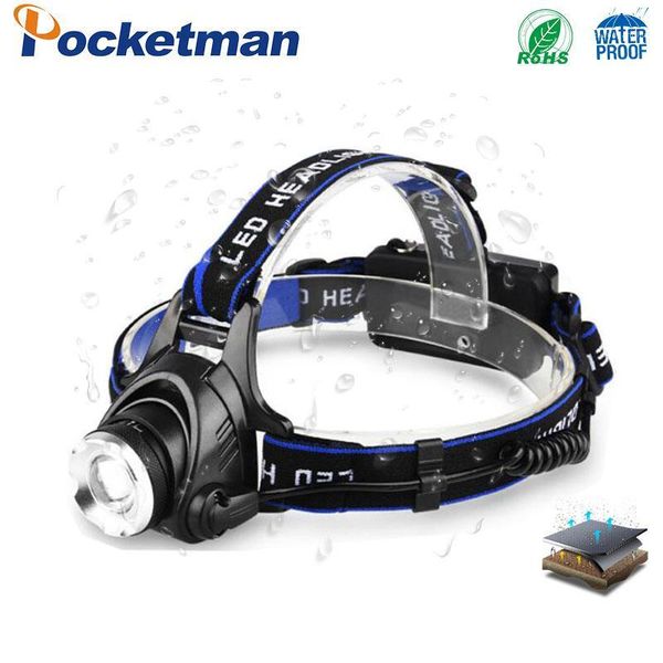 

headlamps 8000lm t6 led headlamp zoomable headlight waterproof head torch lamp fishing hunting light xml-l2 xm-l1