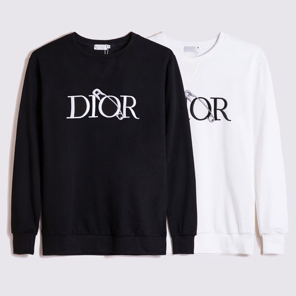 

mens off designers white stylist hoodie fashion mens sweatshirt men women loose fit letter print hoodie m-2xl, Black