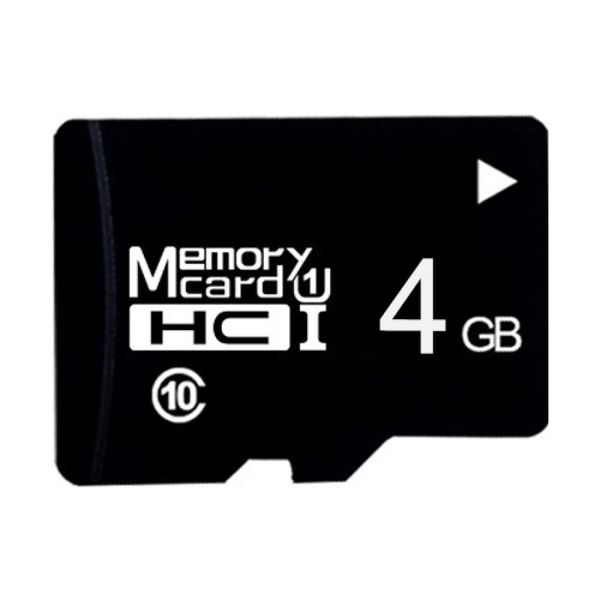 

4gb high speed class10 black tf memory card