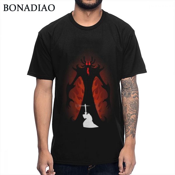 

for male rock roll samurai jack vs aku t-shirt crewneck soft cotton retro homme tee shirt sport hooded sweatshirt hoodie
