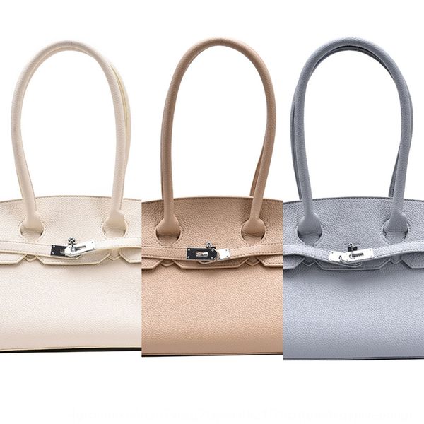

big women 2020 new fashion fashion litchi grain women's women new bag versatile portable single shoulder cross over large capacity bag