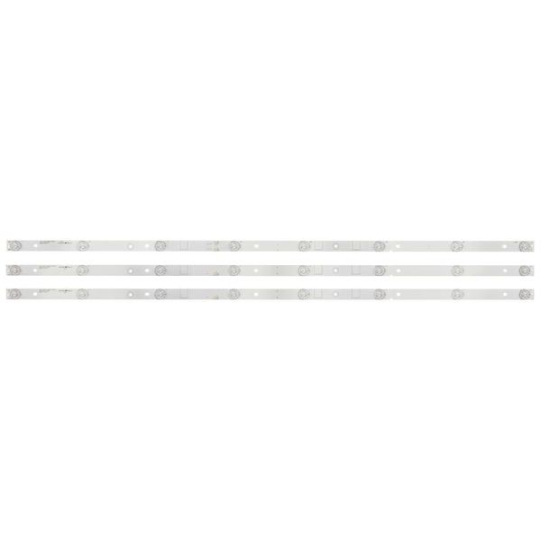

led backlight strip lamp for akai 43 inch tv js-d-jp4310-a81ec js-d-jp4310-b81ec e43du1000 mcpcb