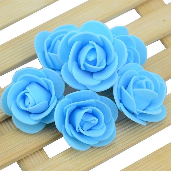 

50 100 200pcs mini artificial pe foam rose flower head for handmade diy wedding home decoration party supplies wreath craft bbykae sweet07