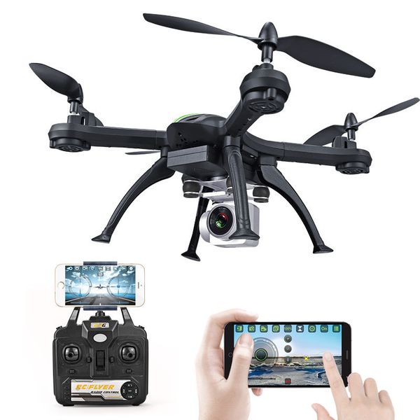 

2020 new drone 4k camera hd wifi transmission fpv drone air pressure fixed height four-axis aircraft rc helicopter with camera