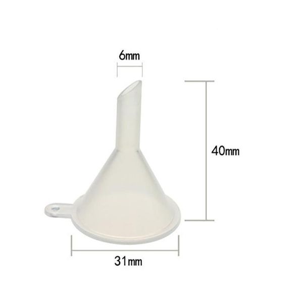 

plastic small mini funnels diffuser liquid perfume bottle oil labs for chemical liquid essential oils blends perfu jllome dh_garden
