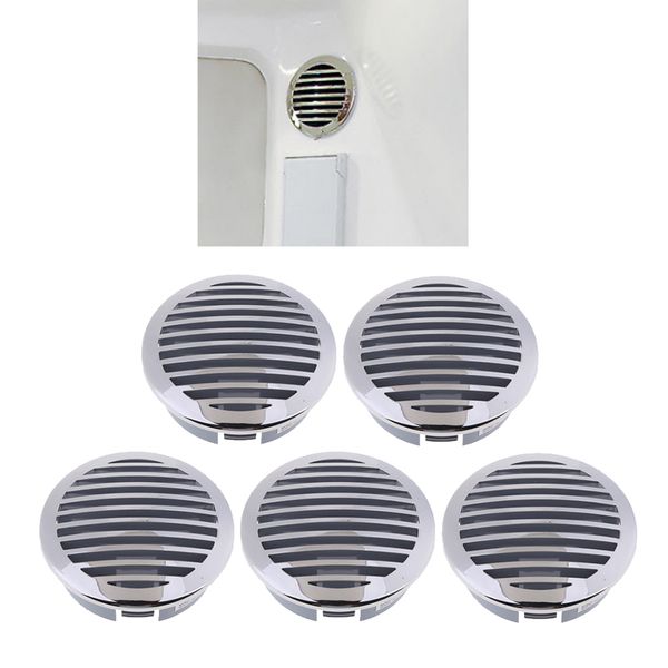 

5pcs rv marine boat 4\" 100mm stainless steel curved clad vent