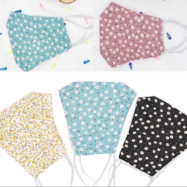 

ткань цветочная печатный маска повелительница упругие ушной mouth респиратор складная для взрослых защита mascarilla 2 5jh g2