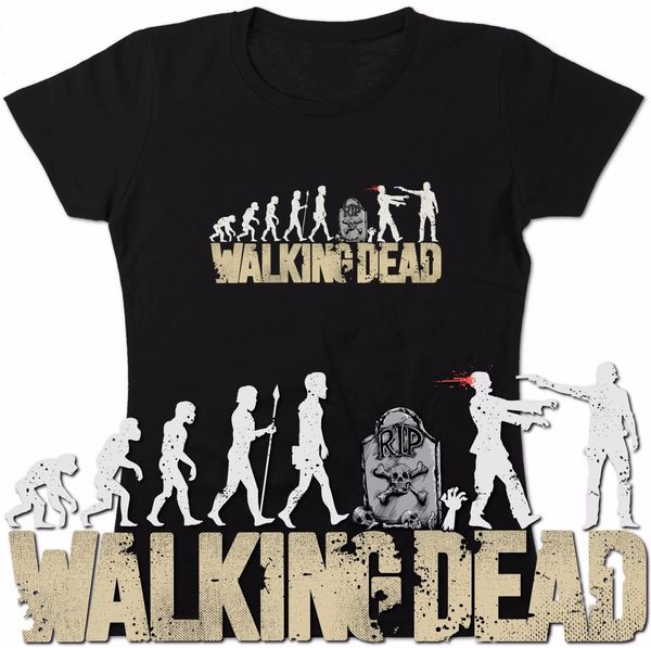 

fashion walking dead evolution rick damen t shirt daryl zombie dixon walker nerd fun wow tee shirt sport hooded sweatshirt hoodie