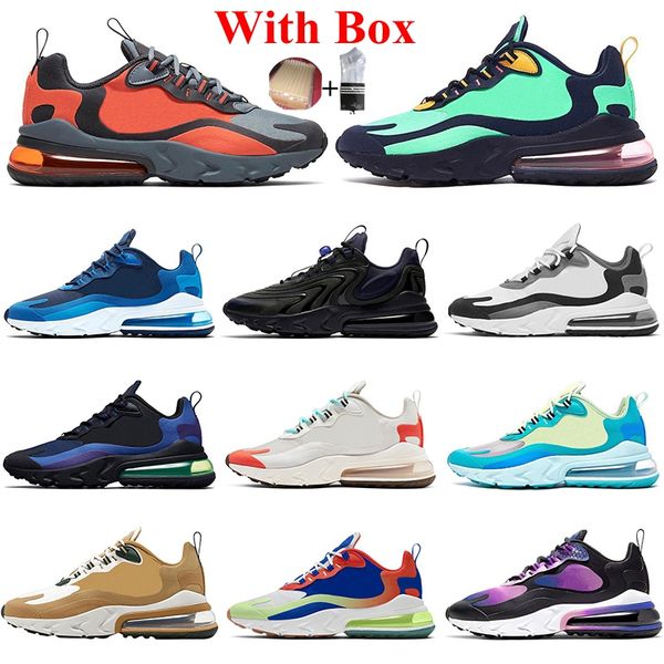 

with box 2021 sea green reggae aliens oracle aqua react running shoes black silver sapphire mens womens trainers cushions sports sneakers
