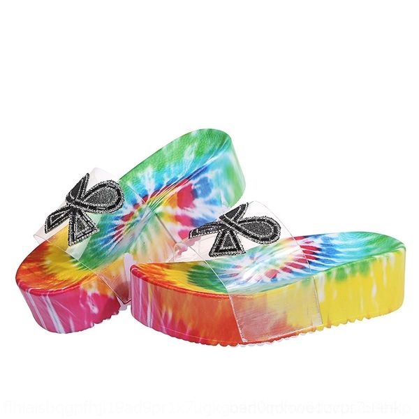 

nw24 women band fashion casual thick wedge slippers slippers women hollowsole sandals summer outdoor beach sandals cross 2020, Black