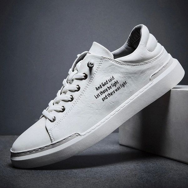 

men casual shoes fashion new white black sneakers men shoes lace up comfort chunky sneakers fashion men's shoes trainers #2p3s