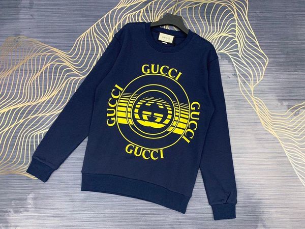 

20fw catwalk paris g womens designer hoodie mens long sleeve sweatshirt guchi sweater outdoor streetwear winter jacket quality, Black;brown