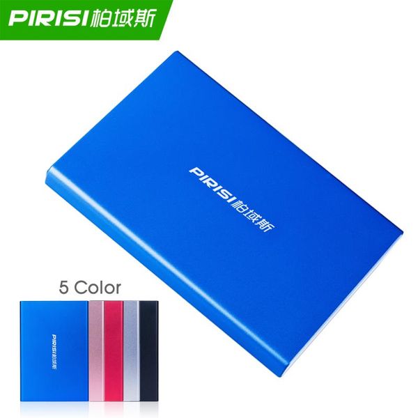 

pirisi original external hard drive 500gb portable disk storage 5 colors optional for pc, mac,tablet, xbox, ps4,tv box