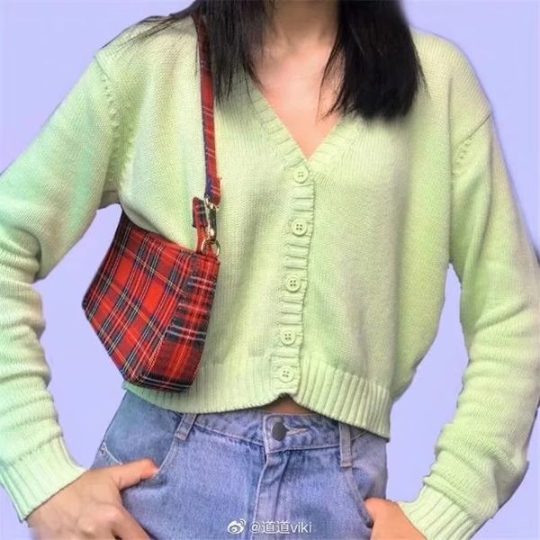 

slim girls short sweater cardigan 201120, White;black