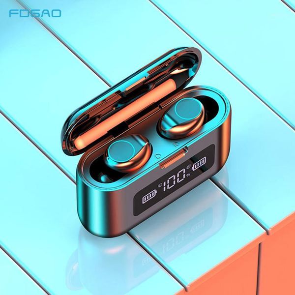 

tws bluetooth earphones with microphone touch control wireless headphones hifi mini in-ear earbuds sport running heasets hd call1