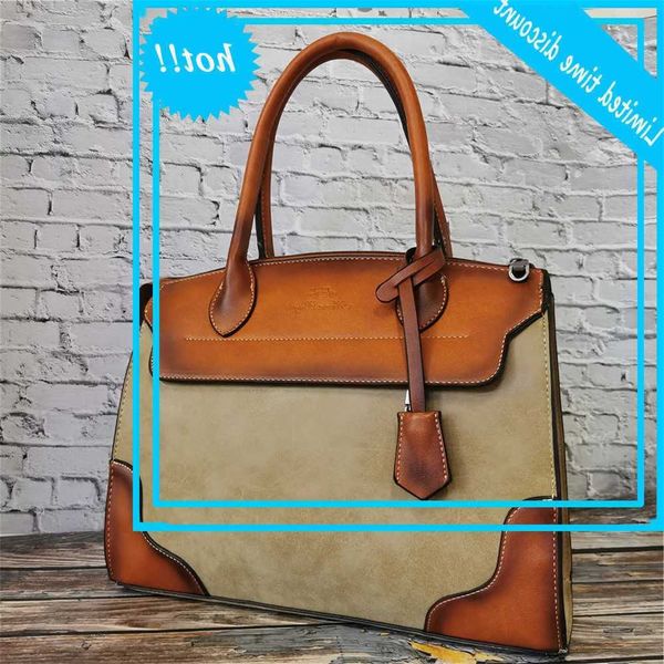 

new women leather women's shoulders until luxury 2020 famous brand handbag great capacity handling task simple style
