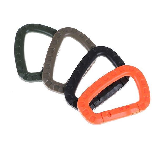 

5pcs plastic hook d shape tactical backpack buckle fast tactical carabiner for outdoor camping 5pcs jllljo