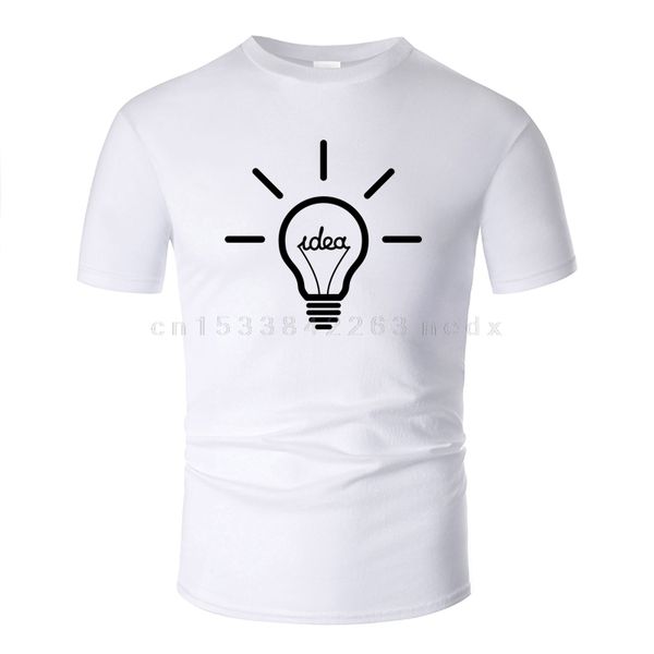 

idea light bulb line art cotton men and summer short sleeve designed casual m01069 hoodie designers t shirts sweatshirt