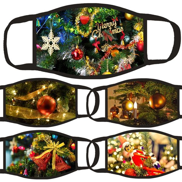 

fashion face mask multi design pattern cartoon animal christmas decoration cotton mouth masks dust proof respirable 3 9kl l2