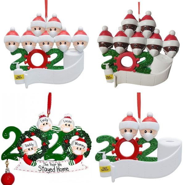 

2020 бытовая смола снеговик орнамент survivor почерка blessing слова рождественская елка кулон diy новое прибытие 9 5zn j2