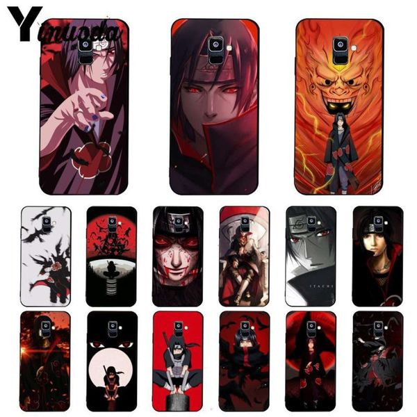 

1dwyinuoda naruto itachi uchiha case is suitable for samsung galaxy a7, a50, a70, a40, a20, a30, a8, a6, a8 plus, a9