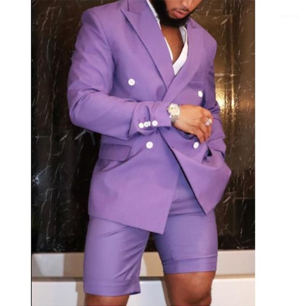 

new design purple jacket shorts pant men suits prom suit vintage groomsmen wedding tuxedos mens daily wear suit (jacket+pants)1, White;black
