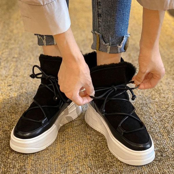 

тималином женщины лодыжки загрузки теплый плюшевые зимняя обувь для женщин сапоги высокие на каблуках дамы ботинки женщин снега сапоги зимня, Black