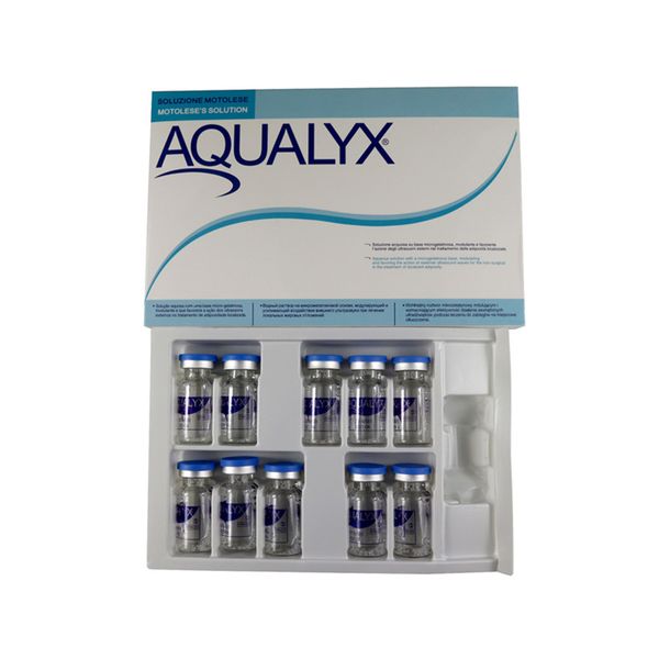 

8ml x10 vials aqualyx dissolve fat lipolysis lipolytics solution