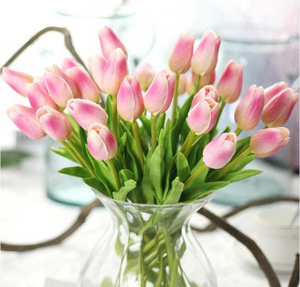 

home decor pu stunning holland mini tulip flower real touch wedding flower artificial flowers for party room home l event rra2 sqccxac