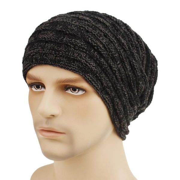 

beanies baggy men winter hat women outdoor bonnet skiing cap soft acrylic slouchy knitted caps boys girls fashion accessories