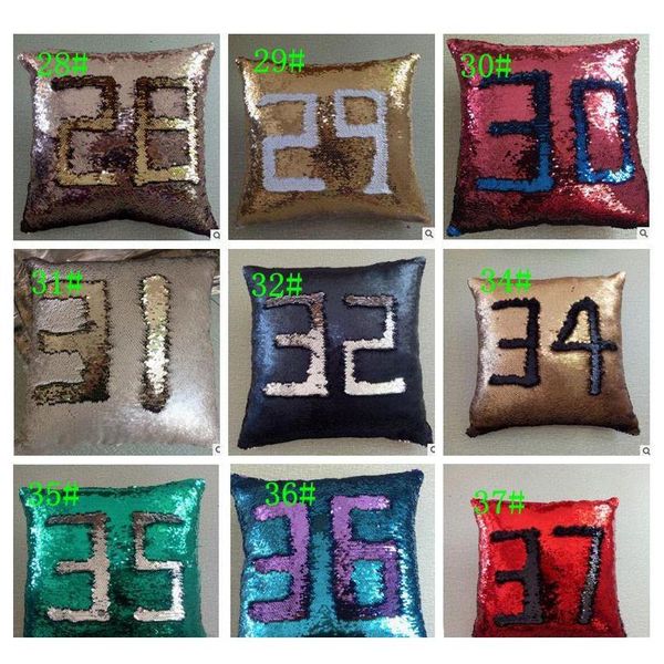

sequin pillow case cover mermaid pillow cover glitter reversible sofa magic double reversible swipe cush wmtabk fivegarden