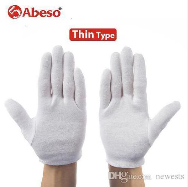

factoryfstowhite ceremonial 12 100 %cotton pairs abeso /lot for male female serving /waiters /drivers /jewelry gloves a6