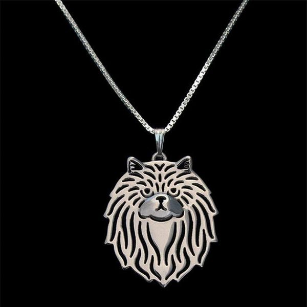 

pendant necklaces women's persian cat jewelry metal for lovers drop, Silver
