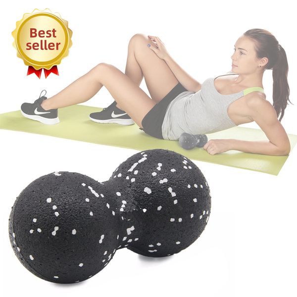 

lacrosse myofascia ball peanut massage ball high density lightweight fitness body fascia massage yoga exercise relieve pain