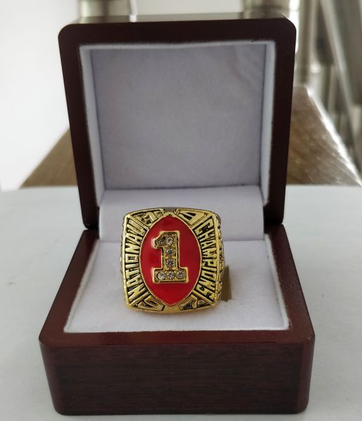 

2018 wholesale2002 miami championship ring holiday gifts for friends, Silver