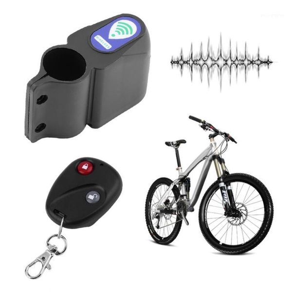 

professional bicycle vibration alarm anti-theft bike lock cycling security lock remote control vibration alarm1