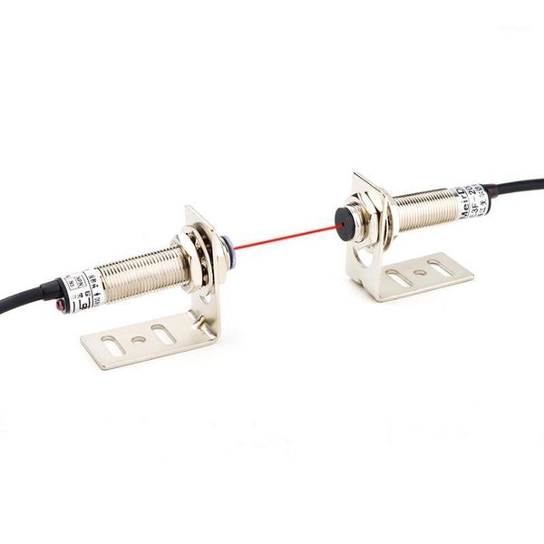 

smart home sensor dc6~36v m12 waterproof laser poelectric switch beam detector 20 meters distance npn pnp no nc1